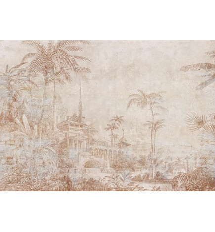 Papier peint - Indian Temple - First Variant