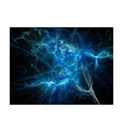 Wallpaper - Blue lightning bolts