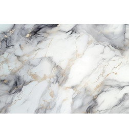 Fotobehang - Elegant Marble - Stone Structures in Neutral Colours