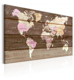 Decorative Pinboard - Wooden World