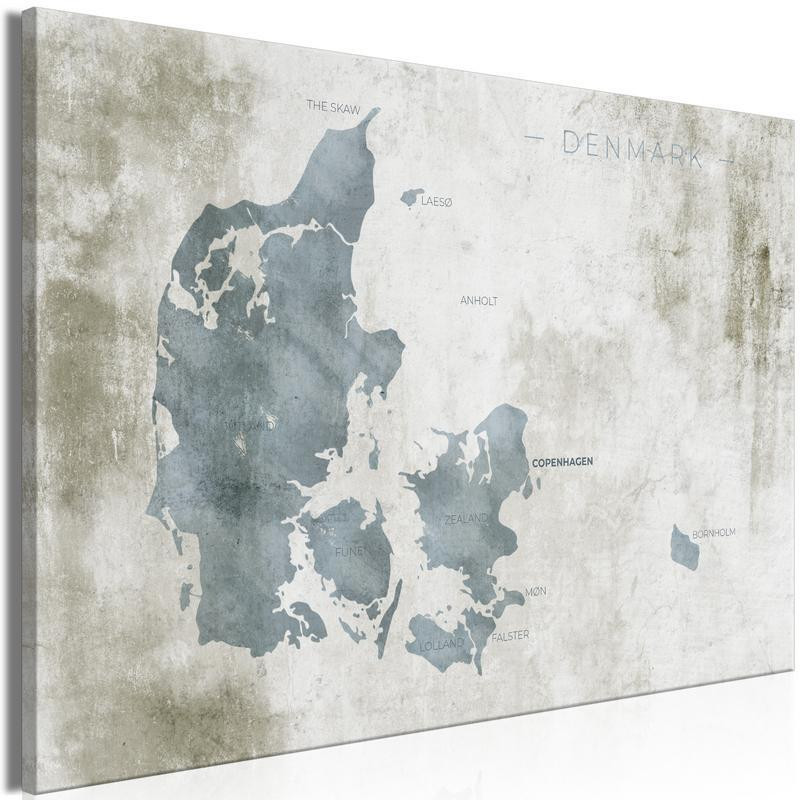 68,00 €Quadro di sughero con la antica mappa della scandinavia