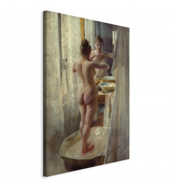 Schilderij - At the Bathtub