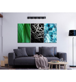 Canvas Print - Structures in Nature (3 Parts)