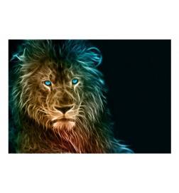 Selbstklebende Fototapete - Abstract lion