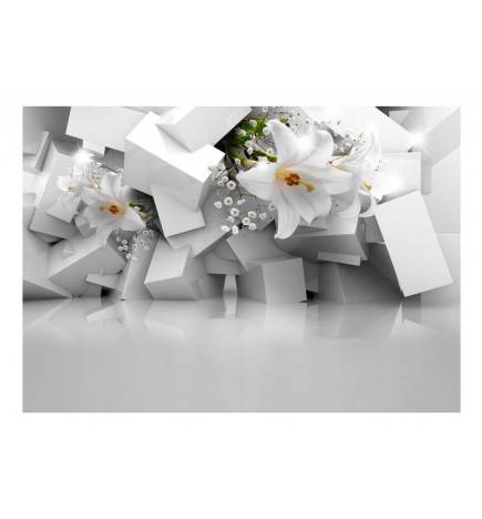 Fotomurale adesivo con i fiori in 3d ARREDALACASA