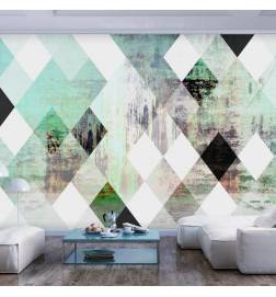 34,00 € Wallpaper - Rhombic Chessboard (Green)