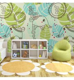 73,00 € Wallpaper - elephants (for children)
