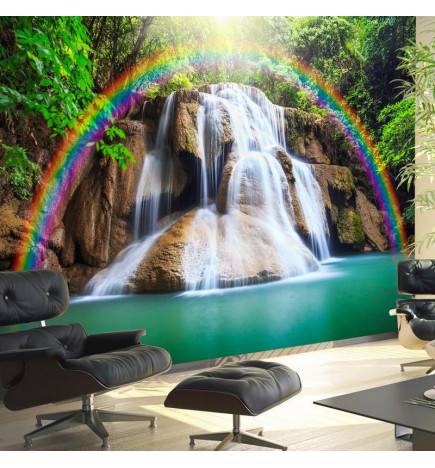 40,00 €fotomurale adesivo cascata e arcobaleno Arredalacasa