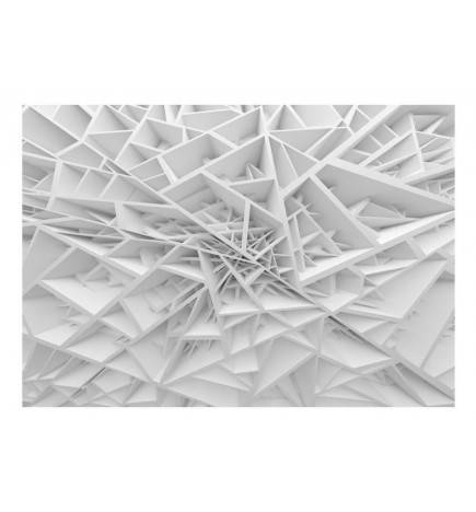 Papel de parede autocolante - White Spider's Web