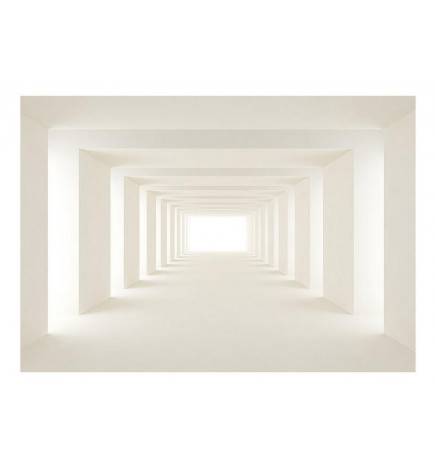 Fotomurale adesivo corridoio infinito chiaro Arredalacasa