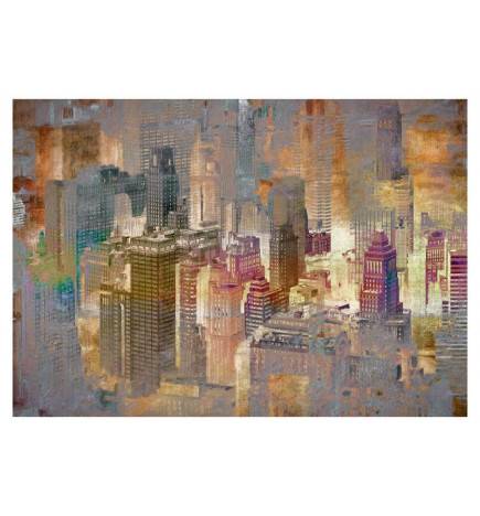 Wallpaper - City ​​in the mist