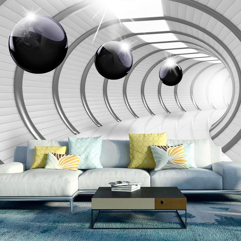 Self-adhesive Wallpaper - Futuristic Tunnel II Size 490x280