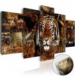 Acrylic klaas Tiger cm.100x50 ja 200x100