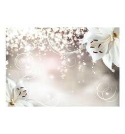 Fotomurale adesivo fiori eleganti su sfondo chiaro ARREDALACASA