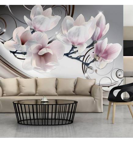 Self-adhesive Wallpaper - Beauty of Magnolia