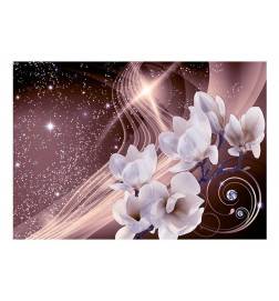 Fotomurale adesivo con i fiori stellari ARREDALACASA