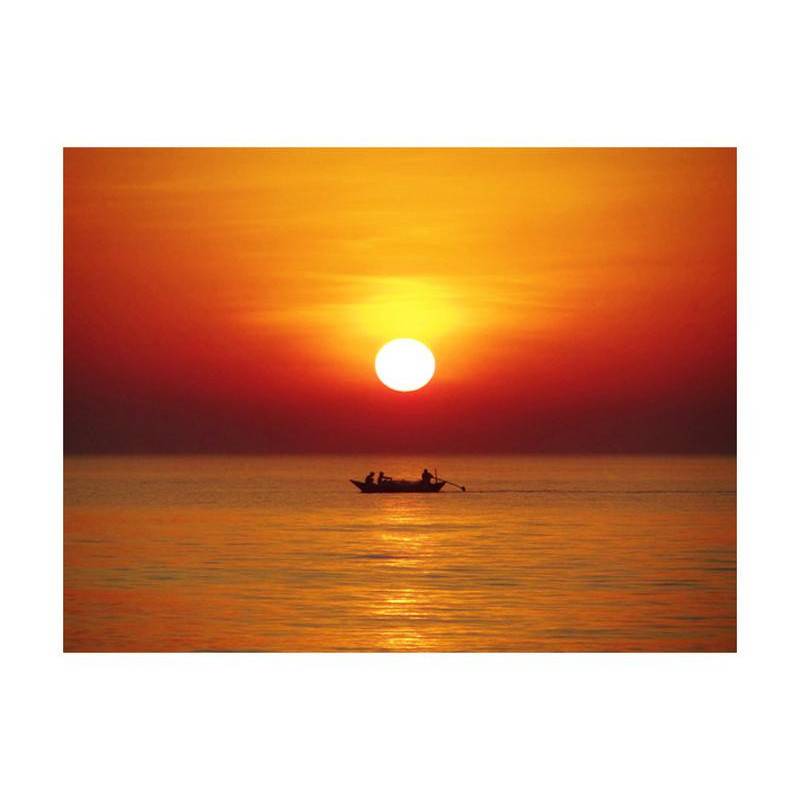 73,00 €Fotomurale con una Barca al tramonto - arredalacasa