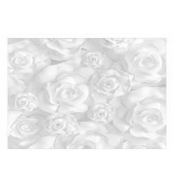Fotomurale adesivo rose bianche ARREDALACASA