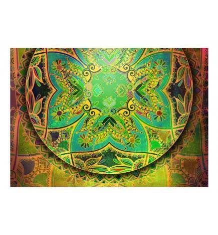 Wallpaper - Mandala: Emerald Fantasy