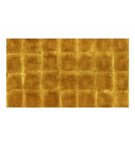 Fotomurale adesivo con quadrati dorati ARREDALACASA