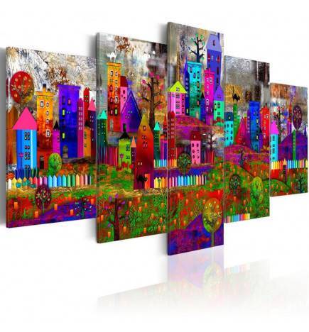Canvas Print - The City of Expression