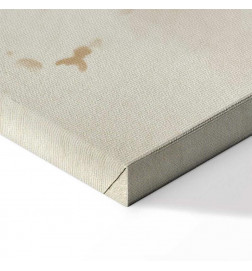 Seinapilt - Beige Minimalism (1 Part) Vertical