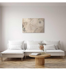 Canvas Print - Feminine line art