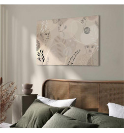 Tableau - Feminine line art