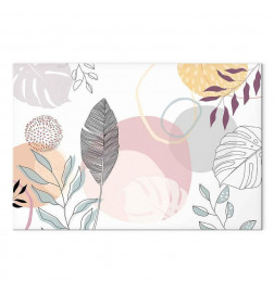 Tableau - Pastel line art