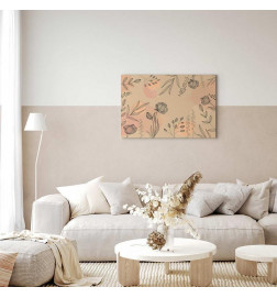 Schilderij - Warm colors of nature