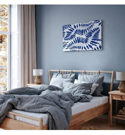 Canvas Print - Cobalt fern