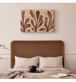 Paveikslas - Leaves and spots – large vibrant shapes inspired by Matisse