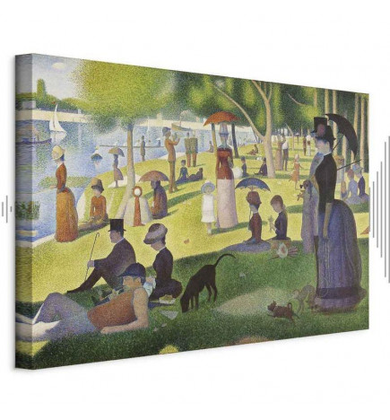 Canvas Print - Georges Seurat – Sunday Afternoon on the Island of La Grande Jatte