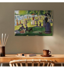Slika - Georges Seurat – Sunday Afternoon on the Island of La Grande Jatte
