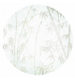 Pyöreä seinämaalaus - Jungle in Asia