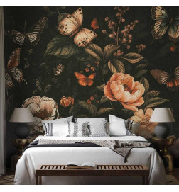 Fotobehang - Rustic garden