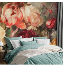 Fototapeta - Charismatic peonies