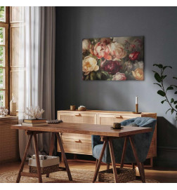 Schilderij - Charismatic peonies