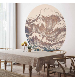 Ümmargune fototapeet - Giant waves