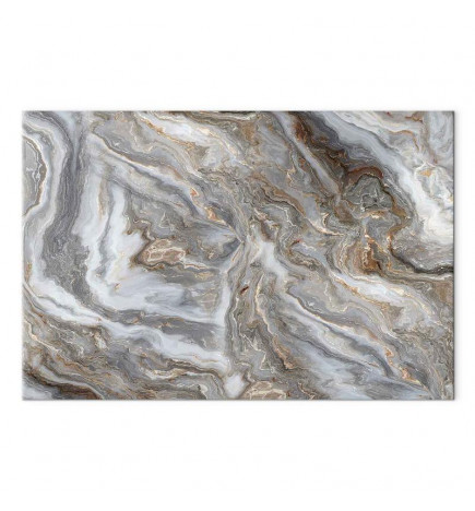 Slika - Stone abstractions – marble structures in neutral shades