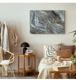 Paveikslas - Stone abstractions – marble structures in neutral shades