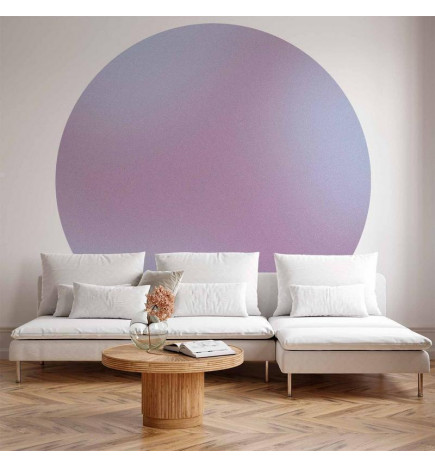 Carta da parati rotondi - Complex gradient – gradient composition in nostalgic colours