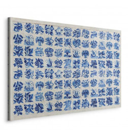Tableau - Azulejos tiles – traditional Portuguese ceramic tiles