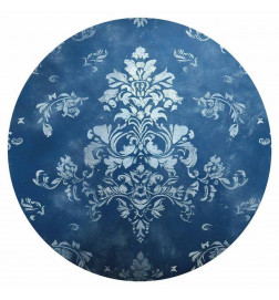 Fototapet rotund - Retro ornament in faded blues