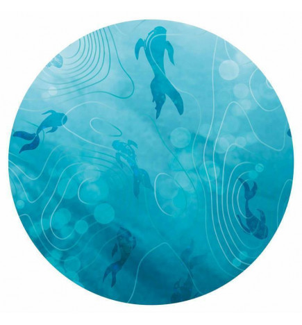 Fototapet rotund - Japanese pond