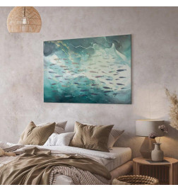 Glezna - School of small fish