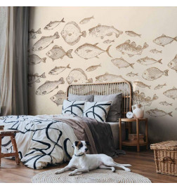 Fotobehang - Subtle fish