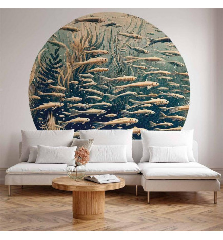 Apvalus fototapetas - Oceanic nature