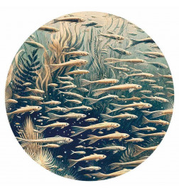 Fotomural redondo - Oceanic nature