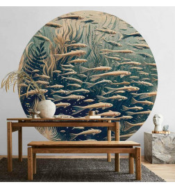 Apvalus fototapetas - Oceanic nature